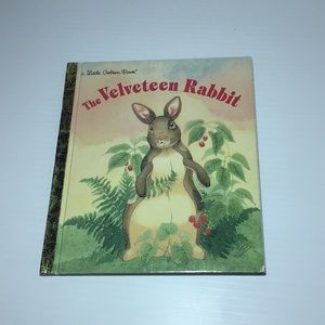 📚5/$25 The Velveteen Rabbit Little Golden Book vintage 1992